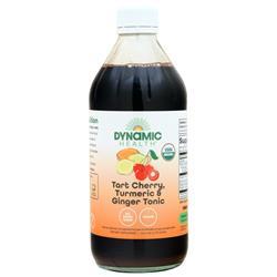 Dynamic Health Tart Cherry Turmeric & Ginger Tonic Glass Bottle 16 fl.oz
