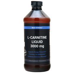 BodyStrong L-Carnitine Liquid (3000mg) 16 oz