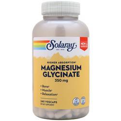 Solaray Magnesium Glycinate (350mg) 240 vcaps