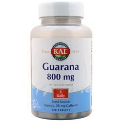 KAL Guarana (800mg) 120 tabs